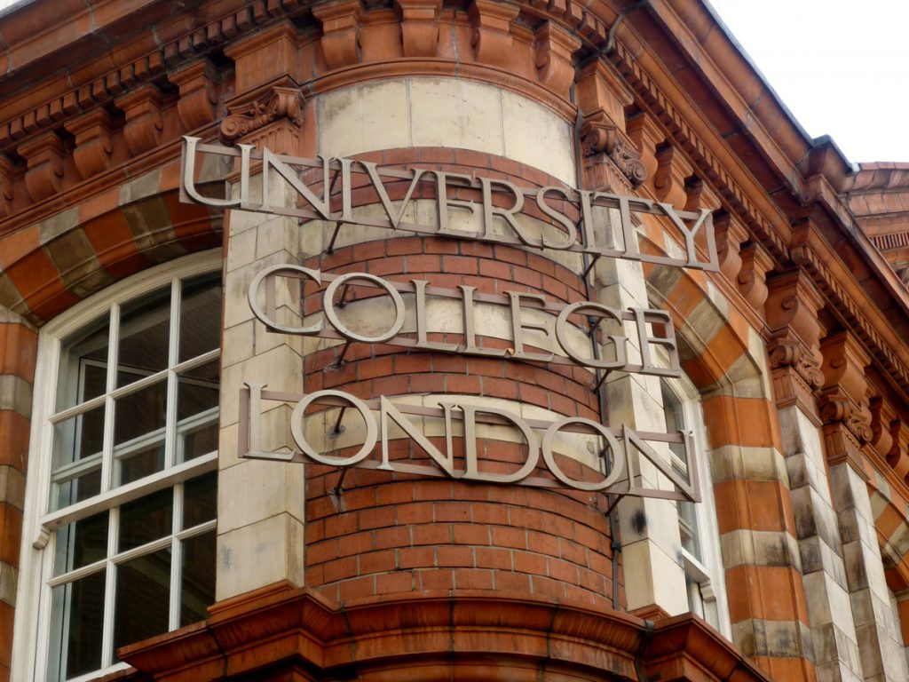 มหาวิทยาลัยคอลเลจลอนดอน UNIVERSITY COLLEGE LONDON (UCL)