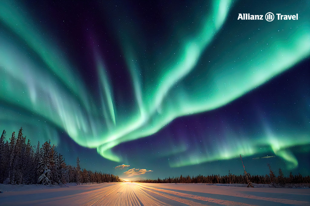 ที่เที่ยวฤดูหนาว Northern Light, Lapland