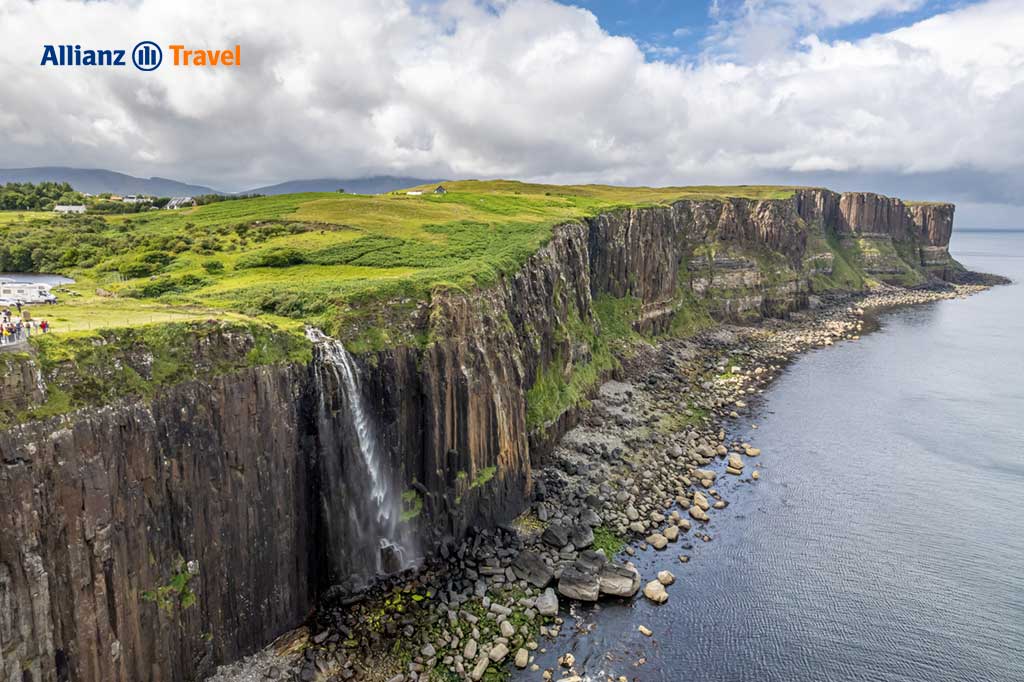 เที่ยวสกอตแลนด์ เกาะสกาย Kilt Rock & Mealt Falls