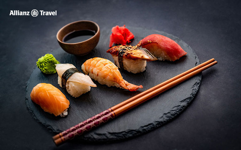 อาหารญี่ปุ่น : นิงิริซูชิ (Nigiri Sushi)