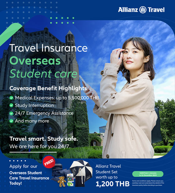 Allianz Travel Overseas Student Care Promotion 2024