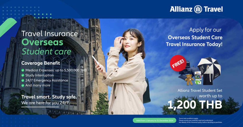 Allianz Travel - Travel Insurance Overseas Student Care Promotion