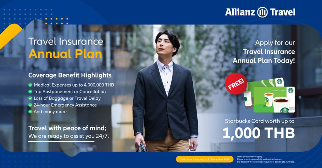 Allianz Travel Insurance Annual Plan Promotion 2024