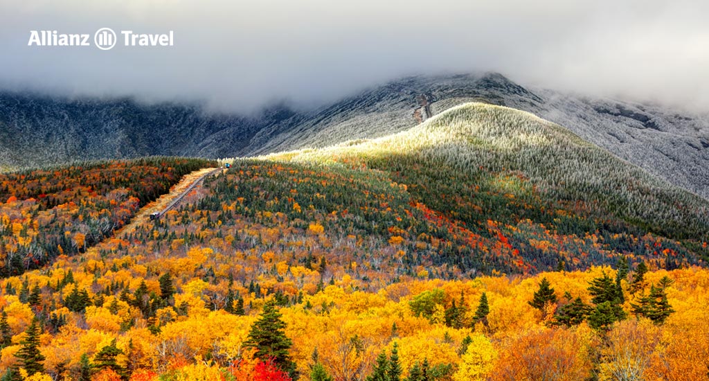 อุทยานแห่งชาติไวท์เมาท์เทนส์ รัฐนิวแฮมป์เชอร์ (White Mountains – New Hampshire)