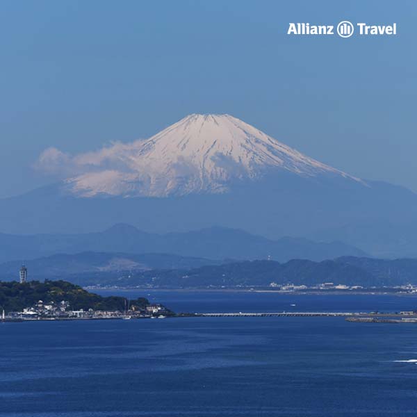 สถานที่ชมวิว ภูเขาไฟฟูจิ ในโตเกียว: Enoshima, Kanagawa