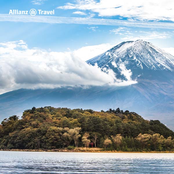 สถานที่ชมวิว ภูเขาไฟฟูจิ ในโตเกียว: Lake Kawaguchi