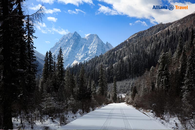 หุบเขาซวงเฉียวโกว (Shuangqiao Valley หรือ 双桥沟) - Winter