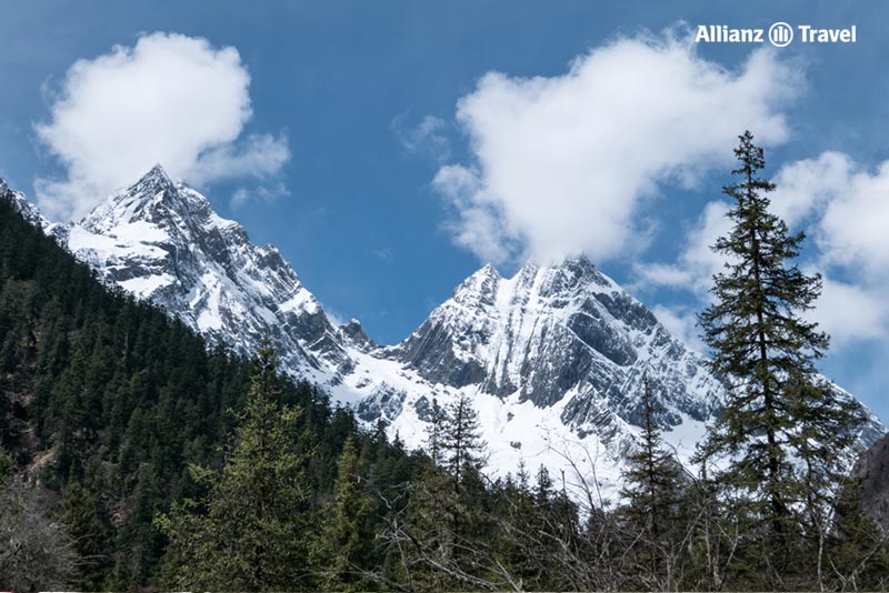 ภูเขาสี่ดรุณี - หุบเขาฉางผิงโกว (Changping Valley หรือ 长坪沟)