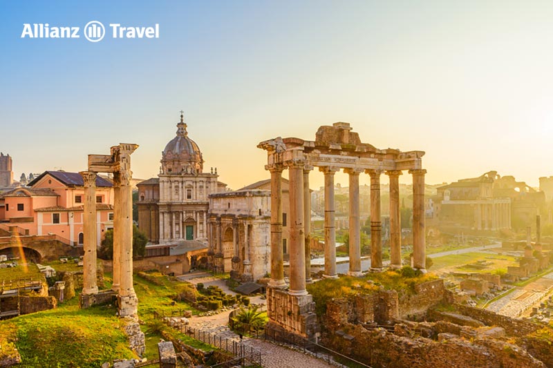 เที่ยวอิตาลี โรมันฟอรัม (Roman Forum)
