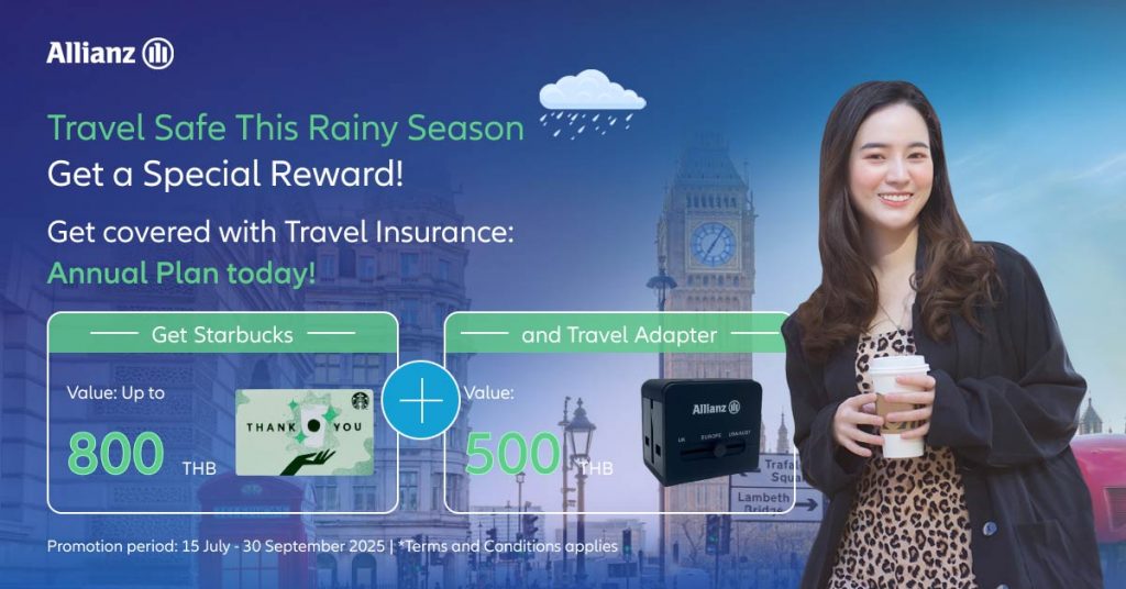Travel Safe This Rainy Season with Allianz Travel Insurance