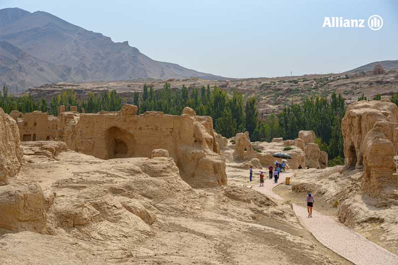 เมืองโบราณเจียวเหอ (Jiaohe Ancient City)