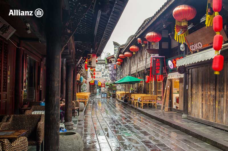เที่ยวเฉิงตู : ถนนจิ้นหลี่ (Jinli Street)