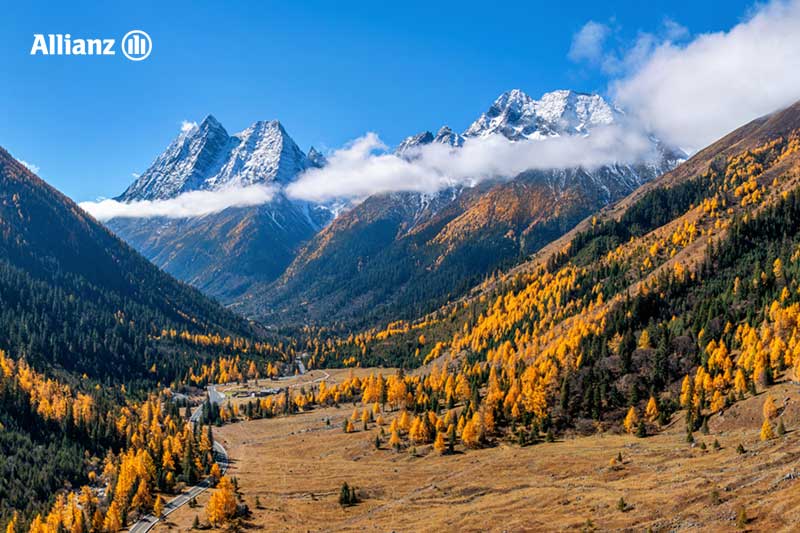 เที่ยวเฉิงตู : ภูเขาสี่ดรุณี (Mount Siguniang)