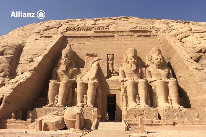 บริเวณวิหารอาบูซิมเบล (Abu Simbel Temples)