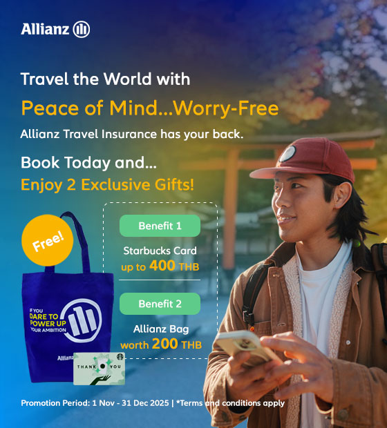 Travel with Peace of Mind at the End of 2025 with Allianz Travel Insurance – Enjoy 2 Exclusive Benefits!