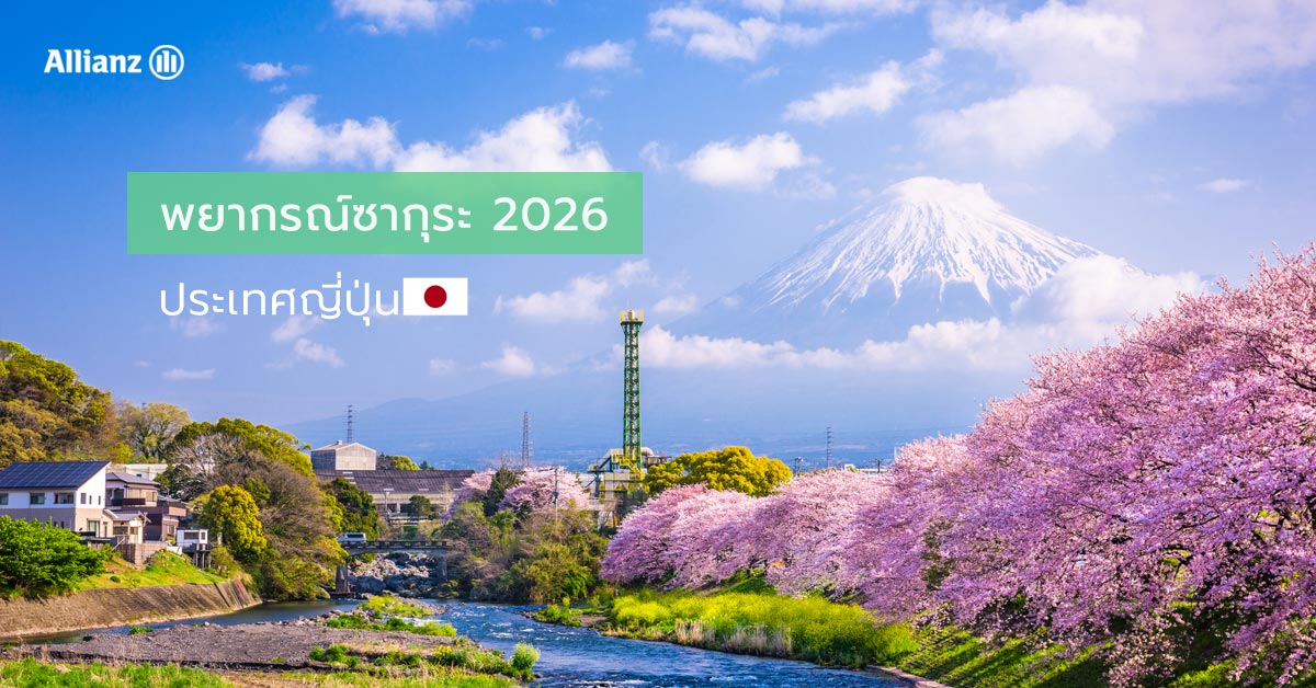 พยากรณ์ซากุระ ญี่ปุ่น 2026