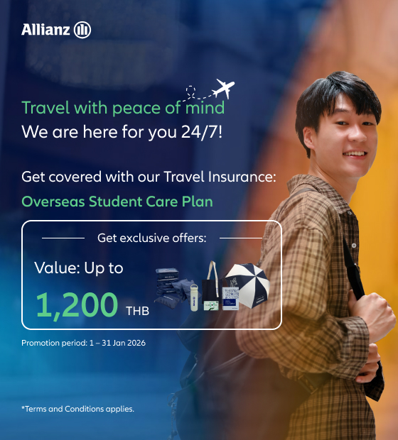 Allianz Travel Overseas Student Care Promotion