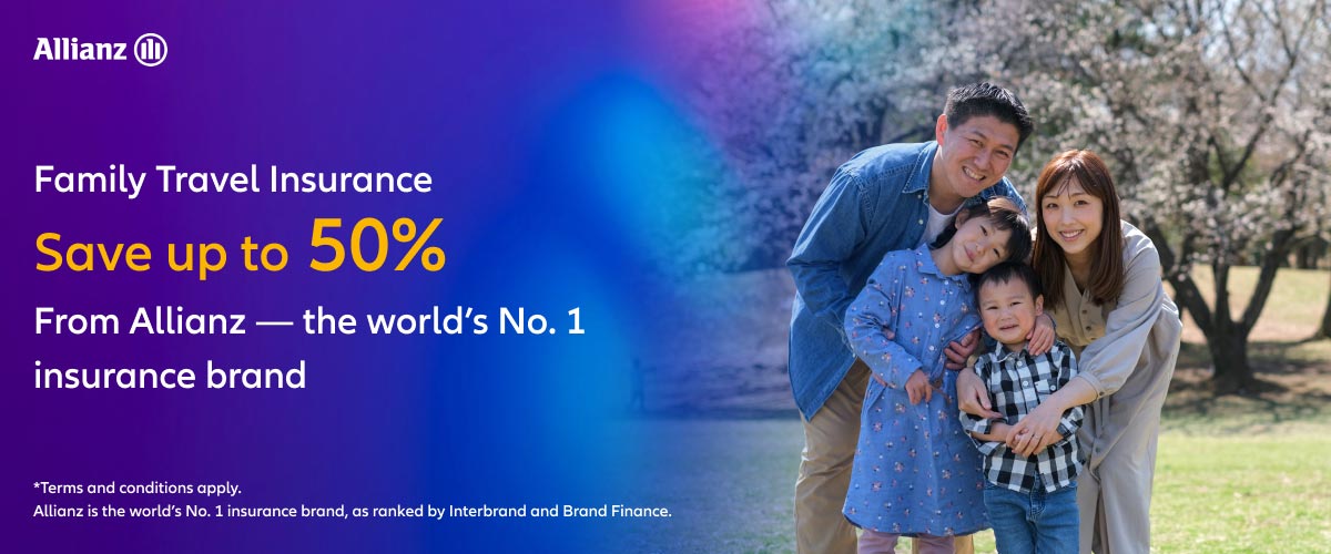 Allianz Family Travel Insurance - Save up to 50%